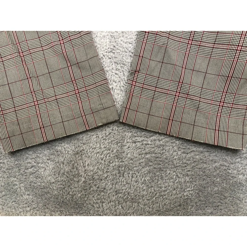 Y2K G-Star Raw Pants Men 36x30 (Tag 34x32) Multicolor Glen Plaid Distressed